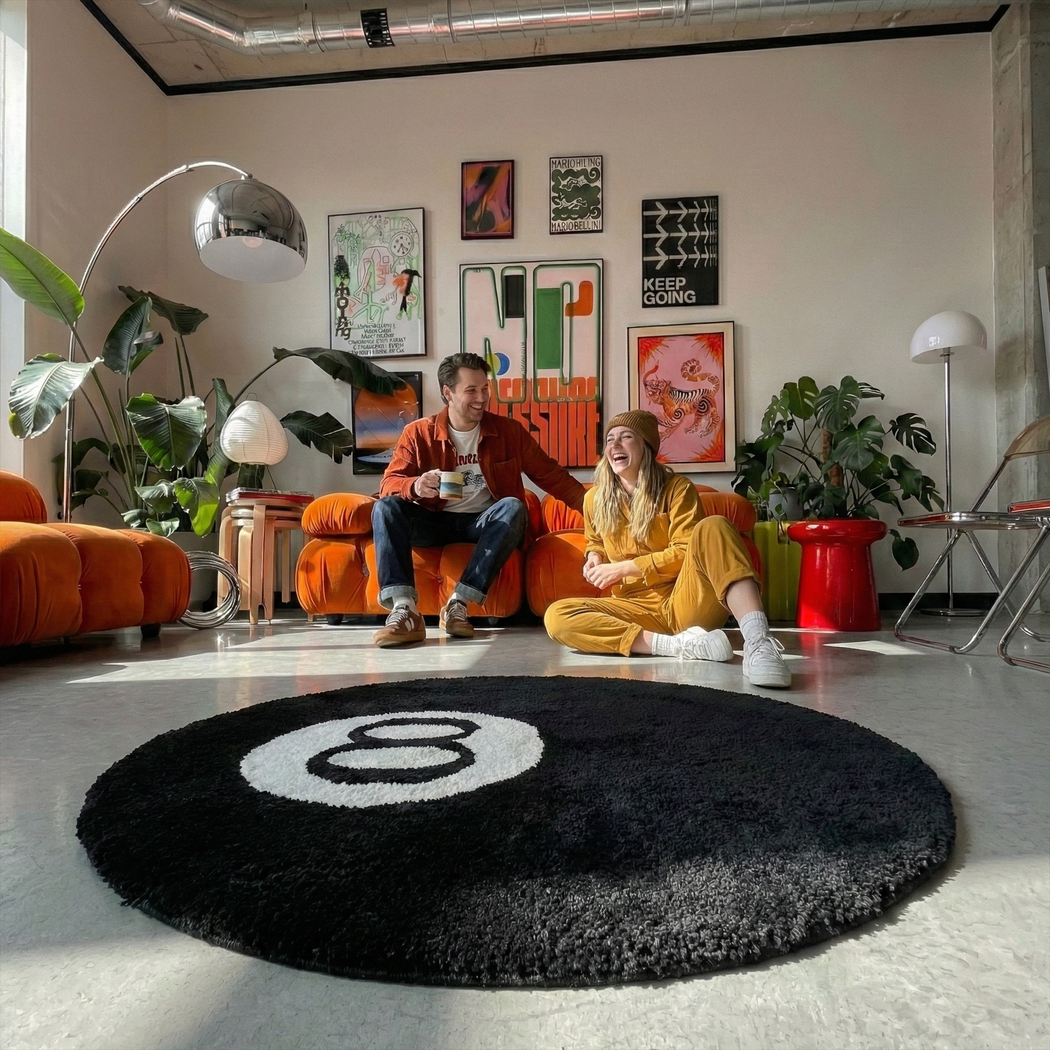 8 Ball Rug