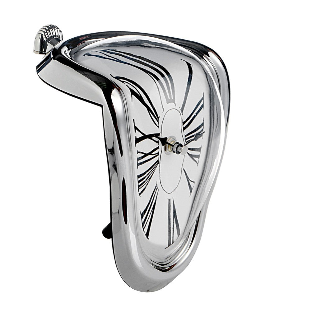 Salvador Dalí Style Melting Shelf Clock
