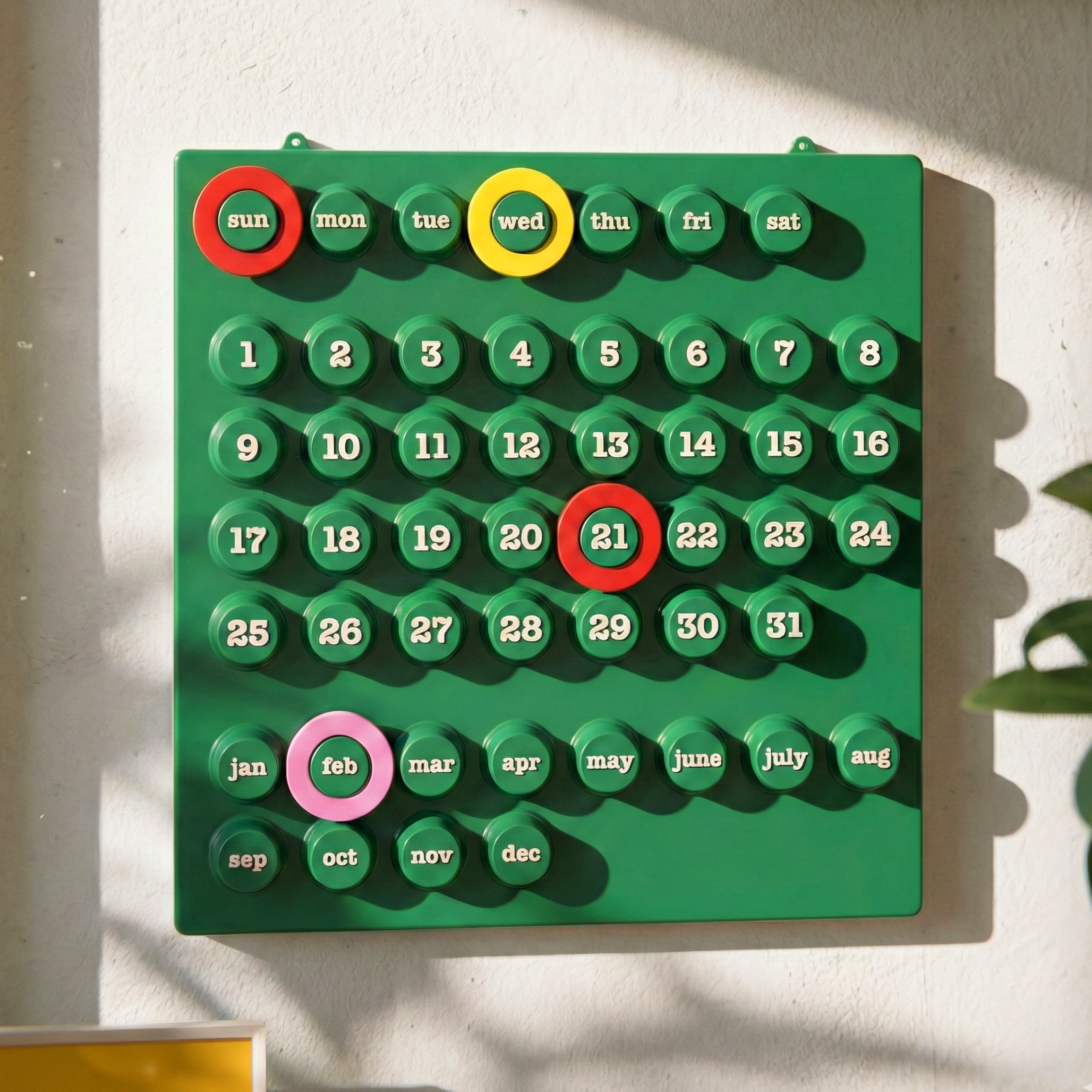 Ring A Date Calendar