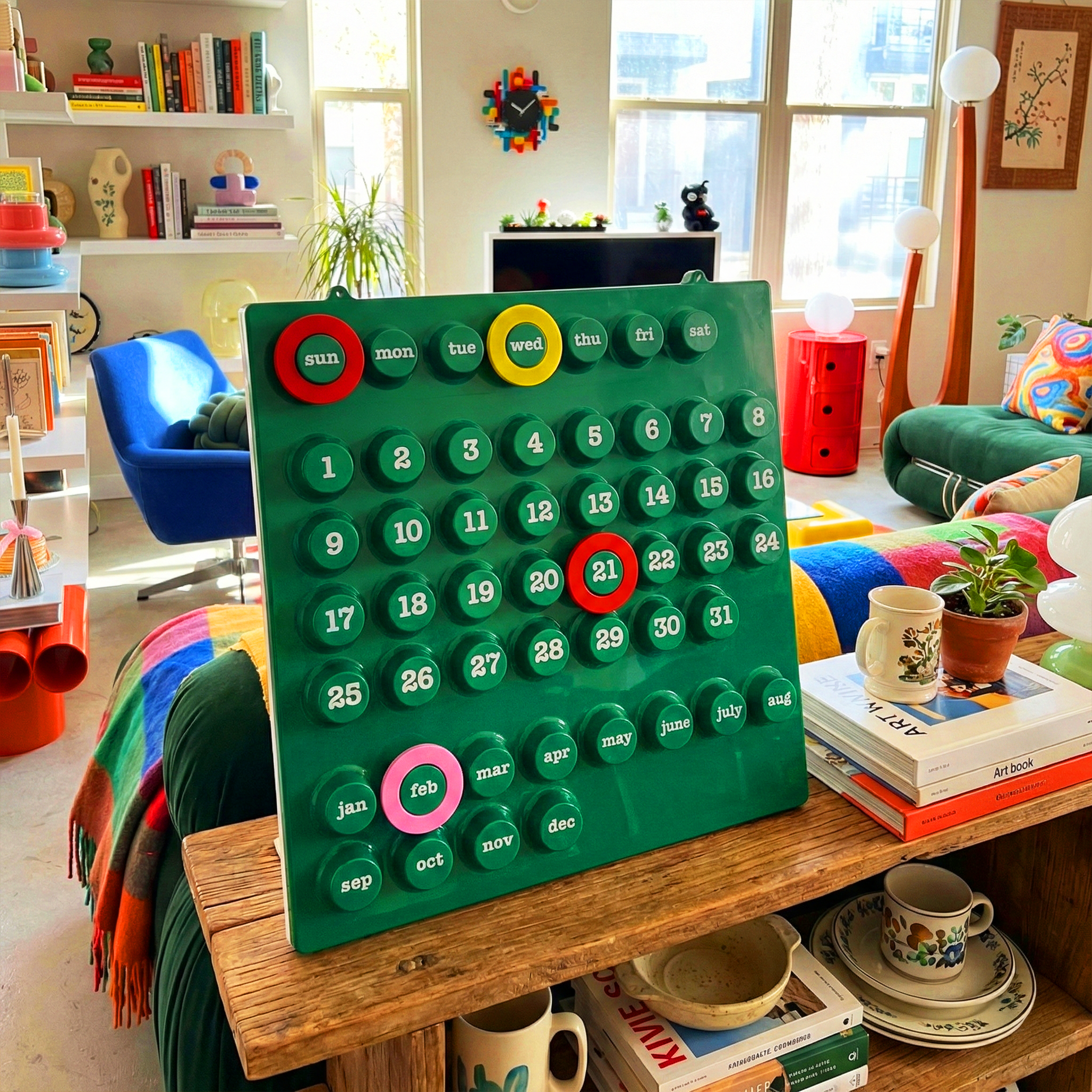 Ring A Date Calendar