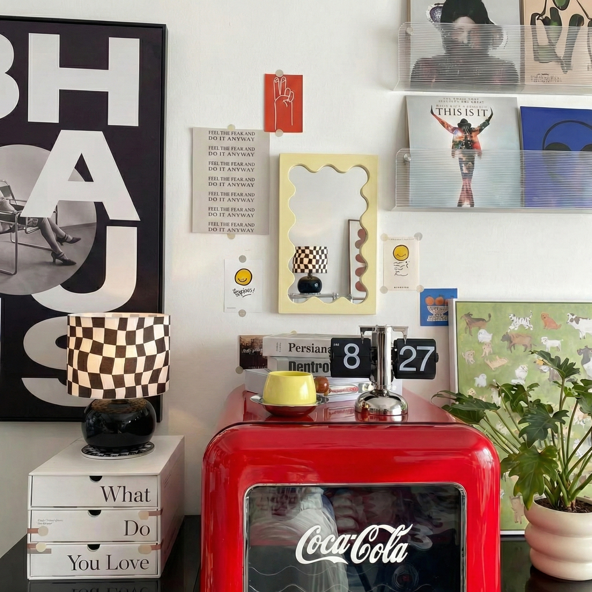 Wavy Squiggle Mirror