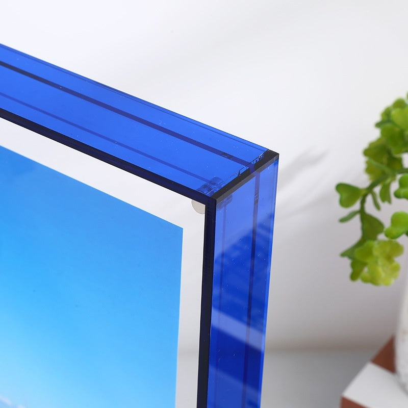 Colour Edge Acrylic Photo Frame