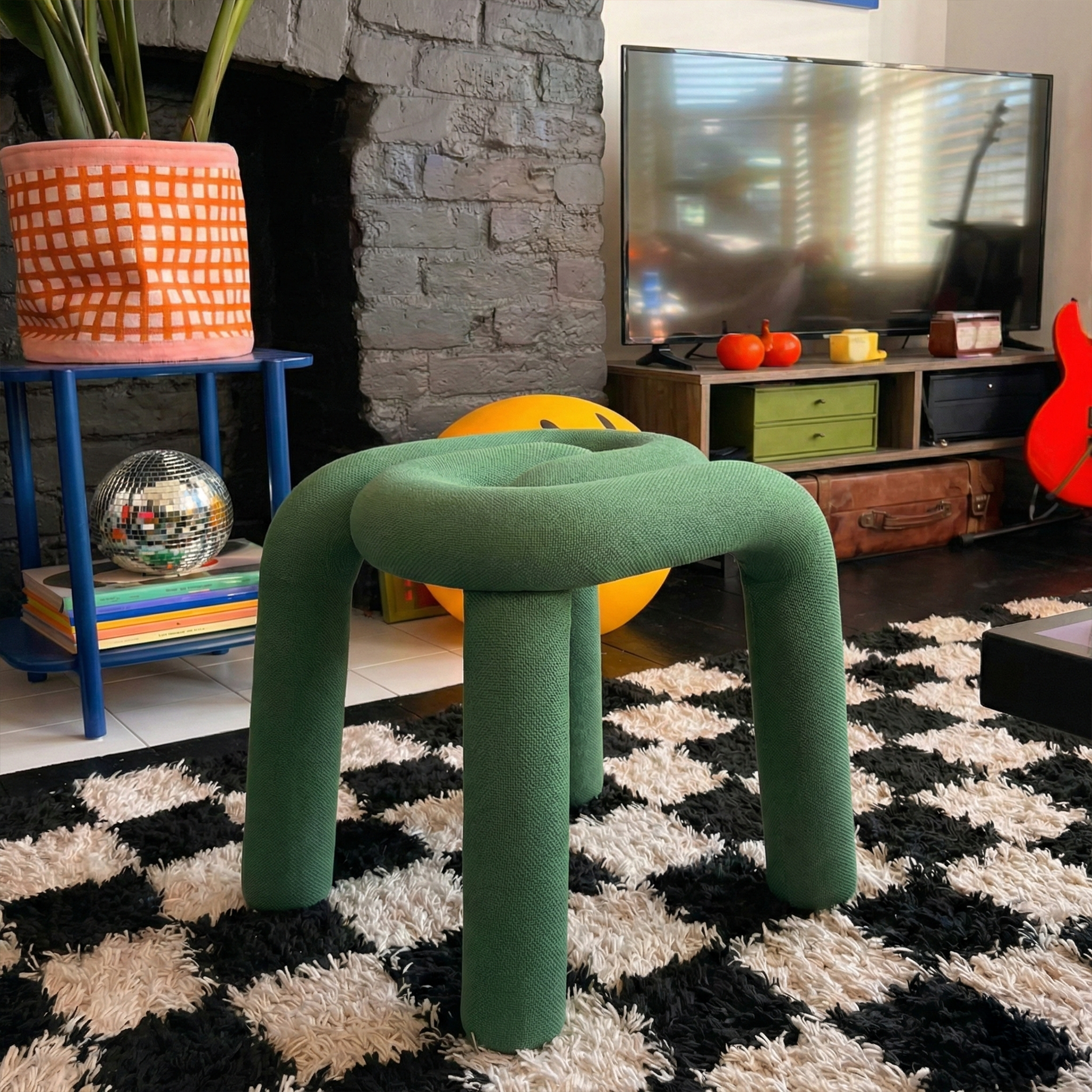 Modern Nordic Knot Stool