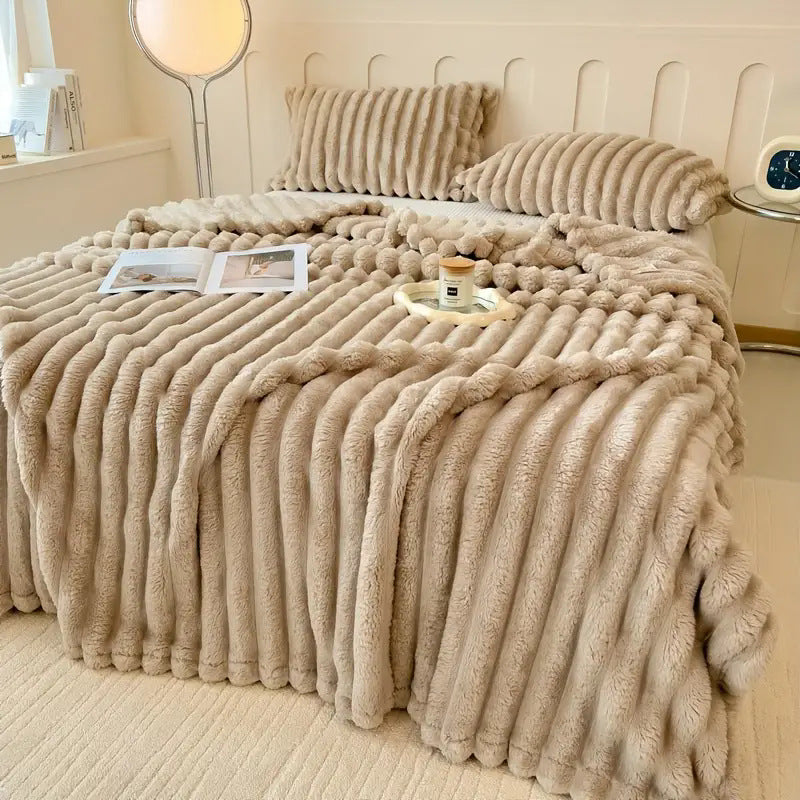 Cuddle Up Plush Throw Blanket