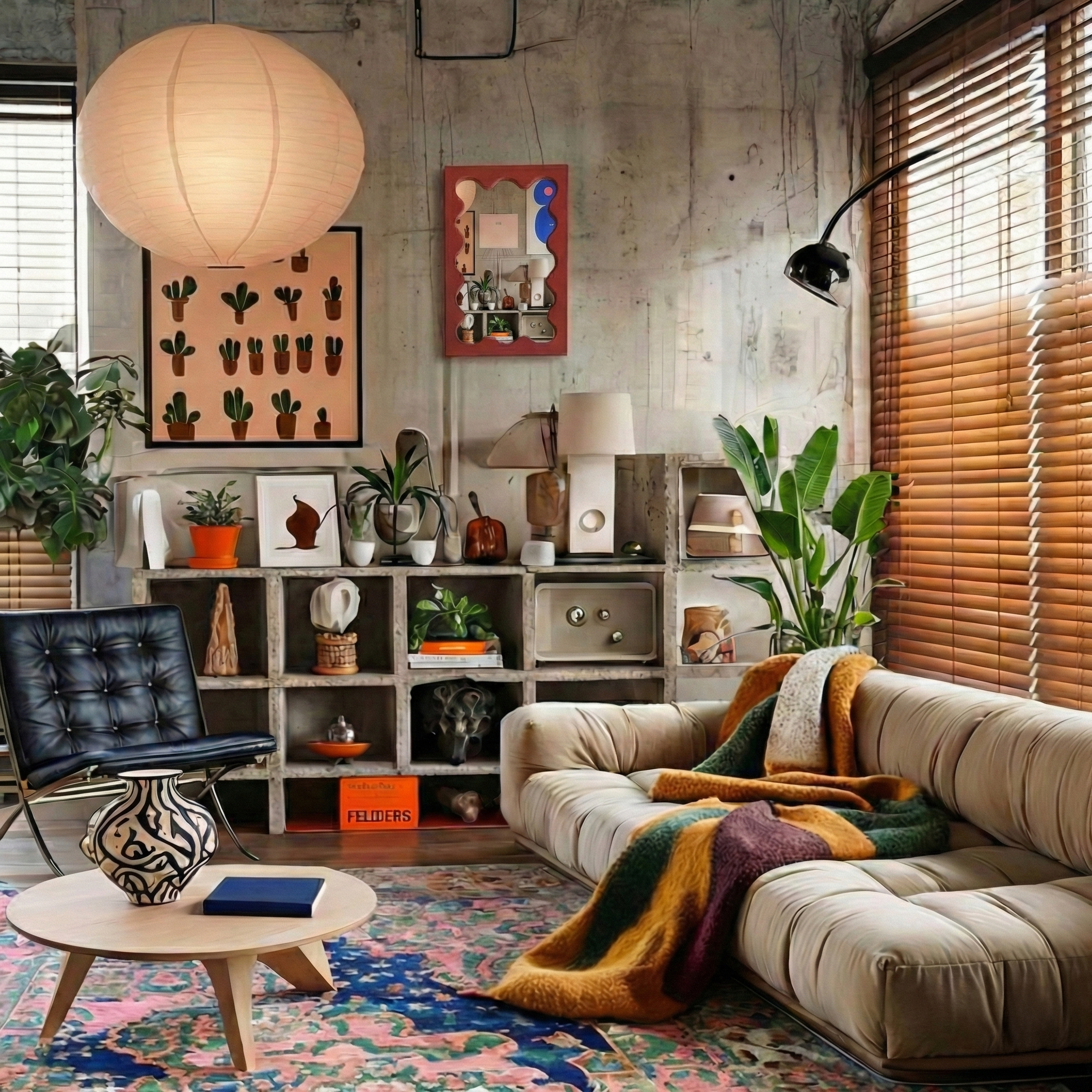 Wavy Squiggle Mirror