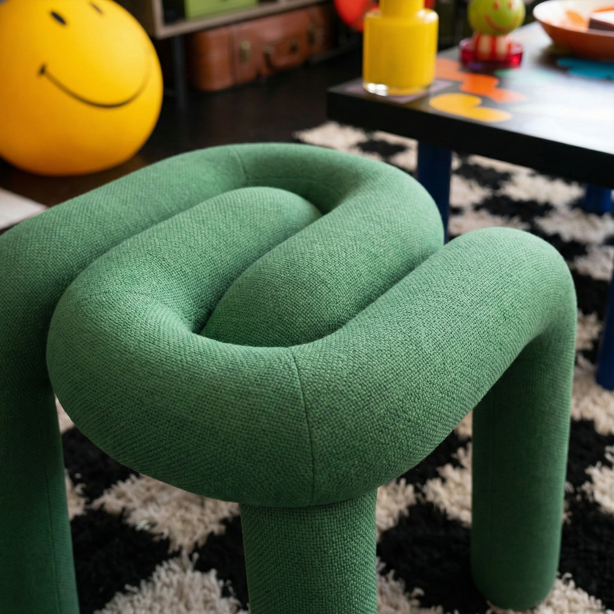 Modern Nordic Knot Stool