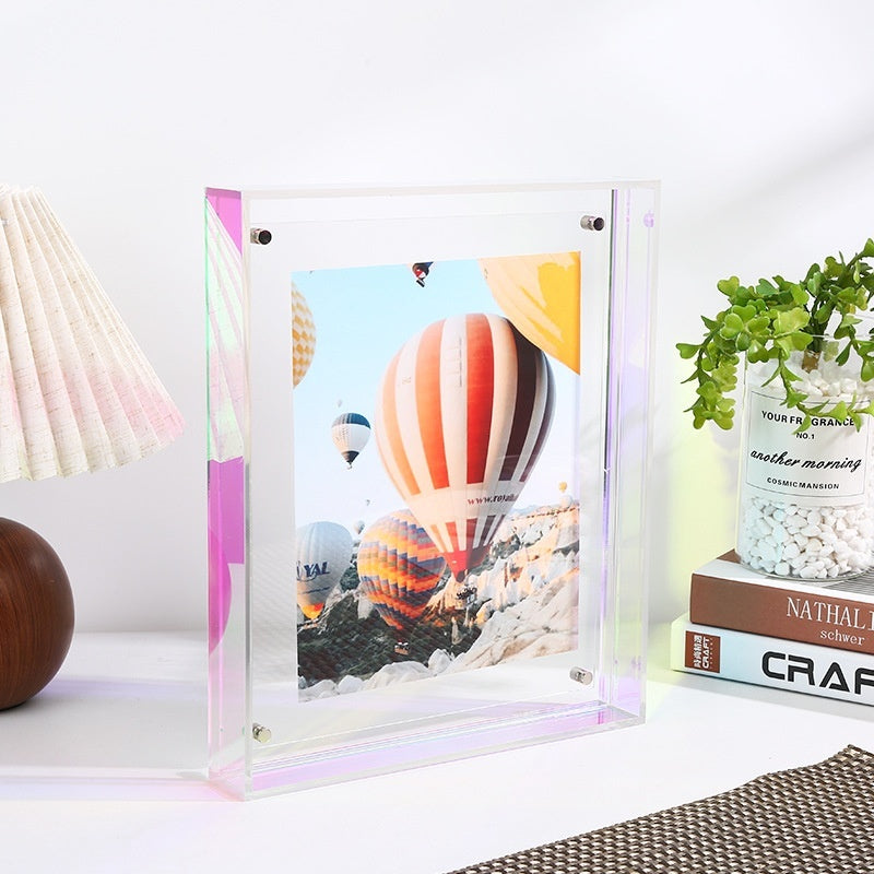 Colour Edge Acrylic Photo Frame