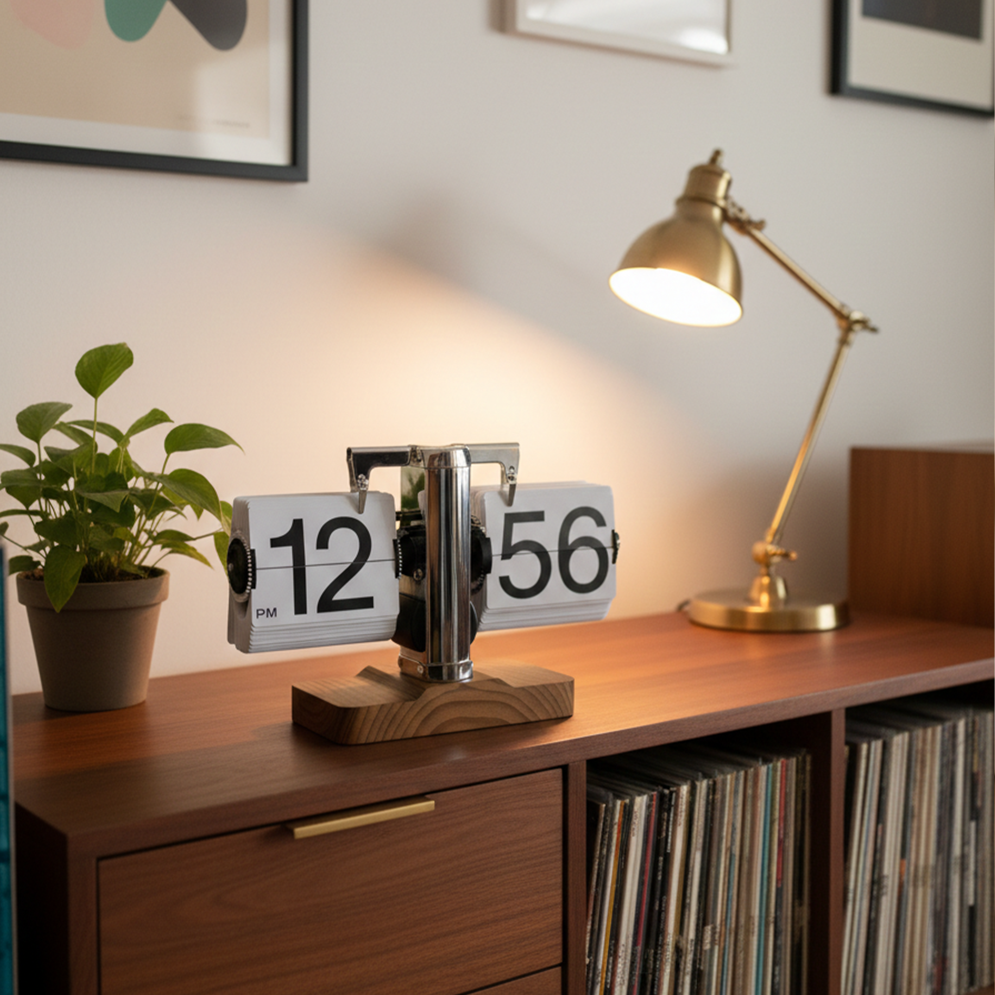 Retro Mechanical Flip Clock