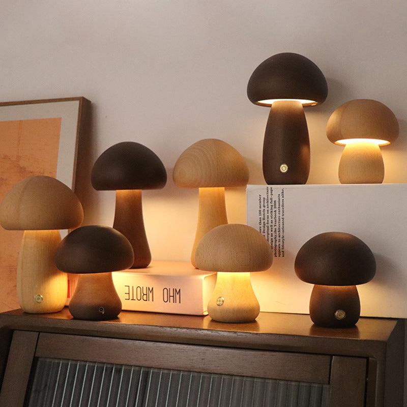 Woodshroom Lamp