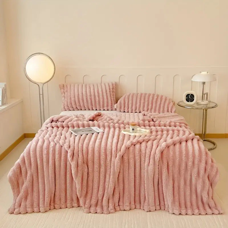 Cuddle Up Plush Throw Blanket
