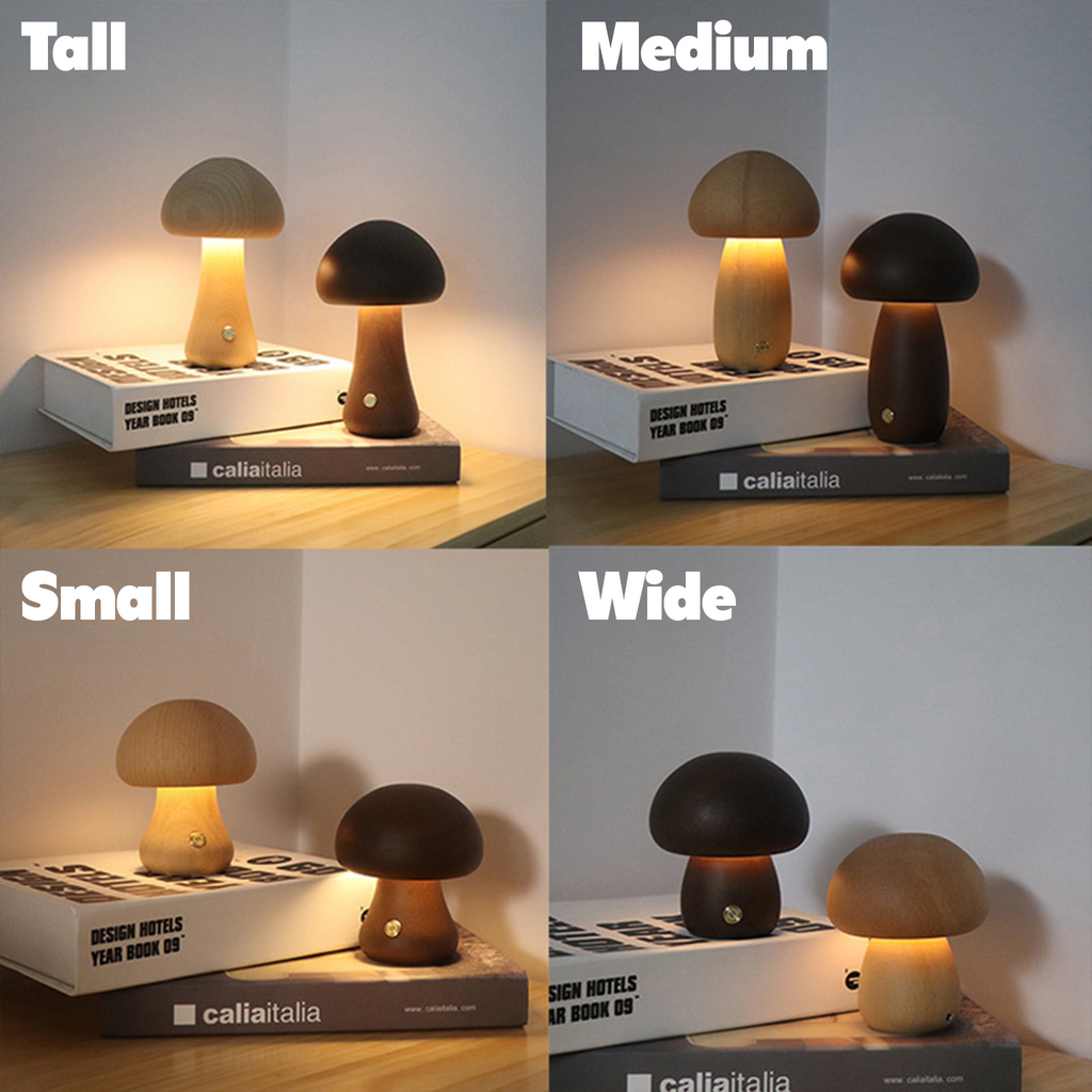 Woodshroom Lamp