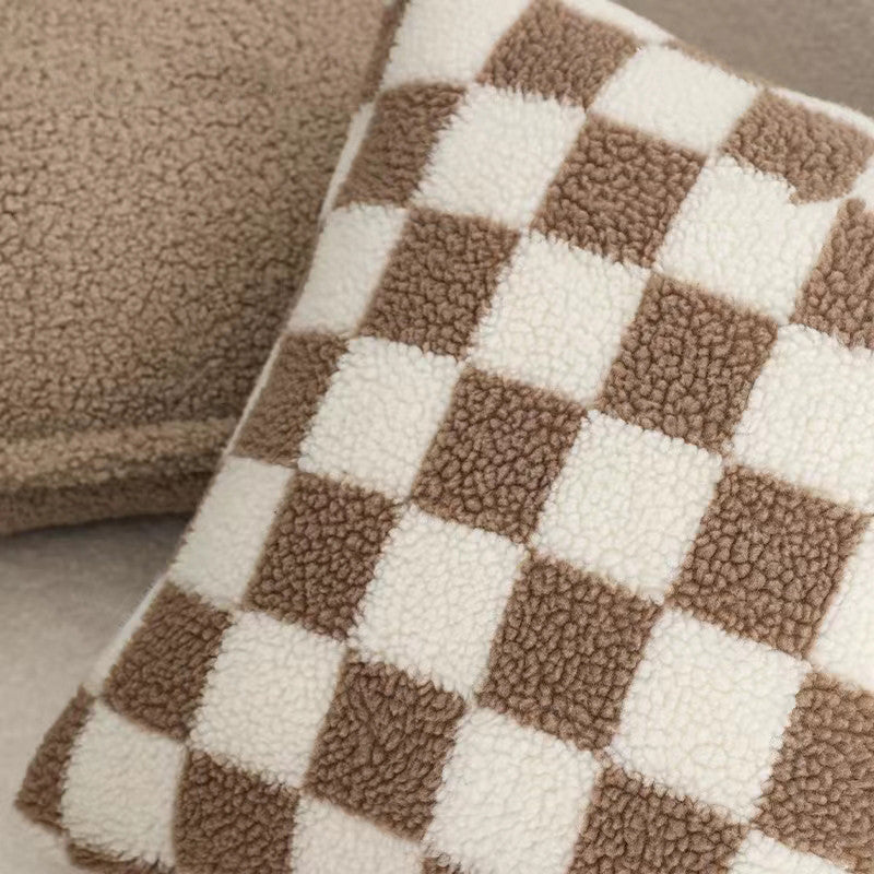 Checkerboard Cushion Cover
