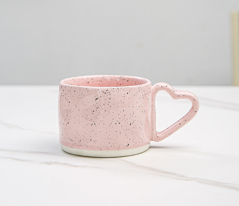 Blush Pink Heart Mug