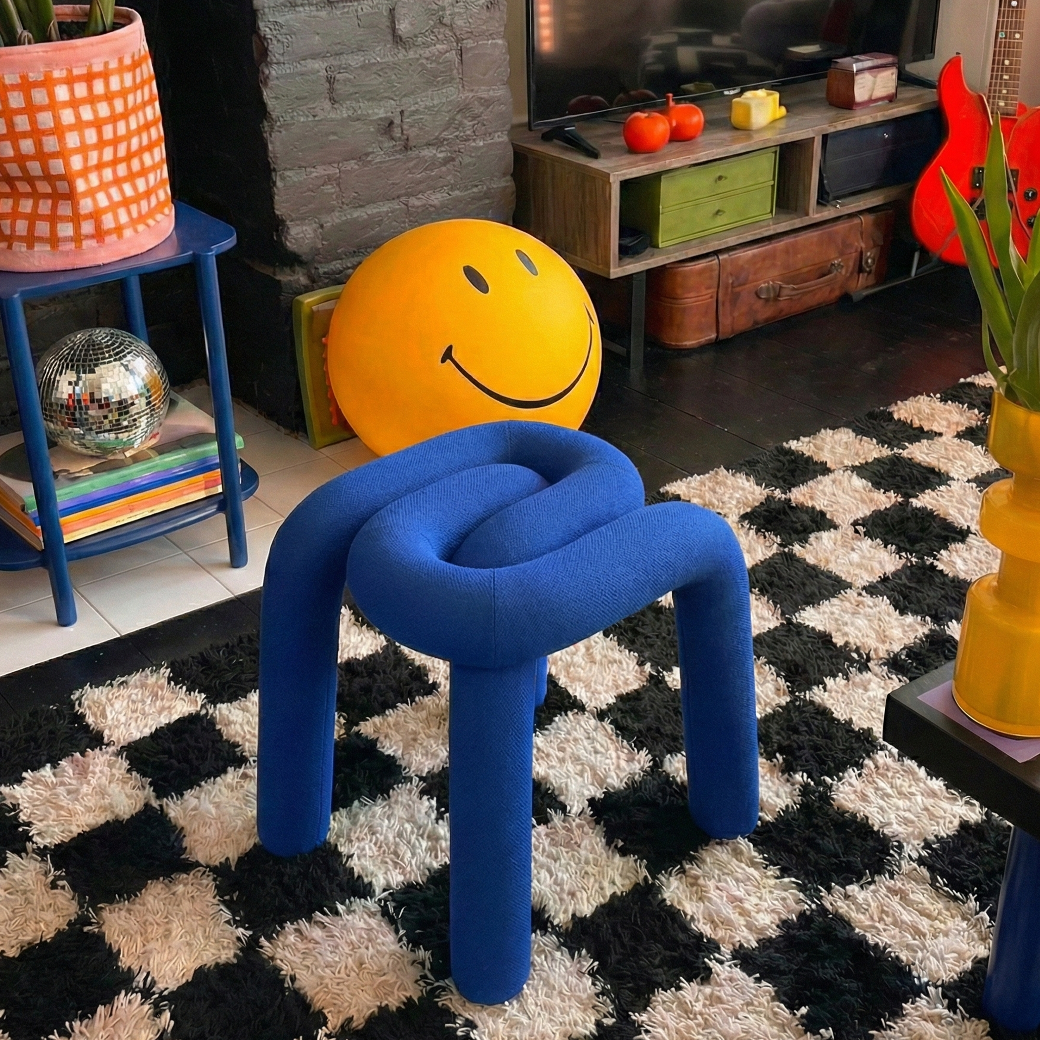 Modern Nordic Knot Stool