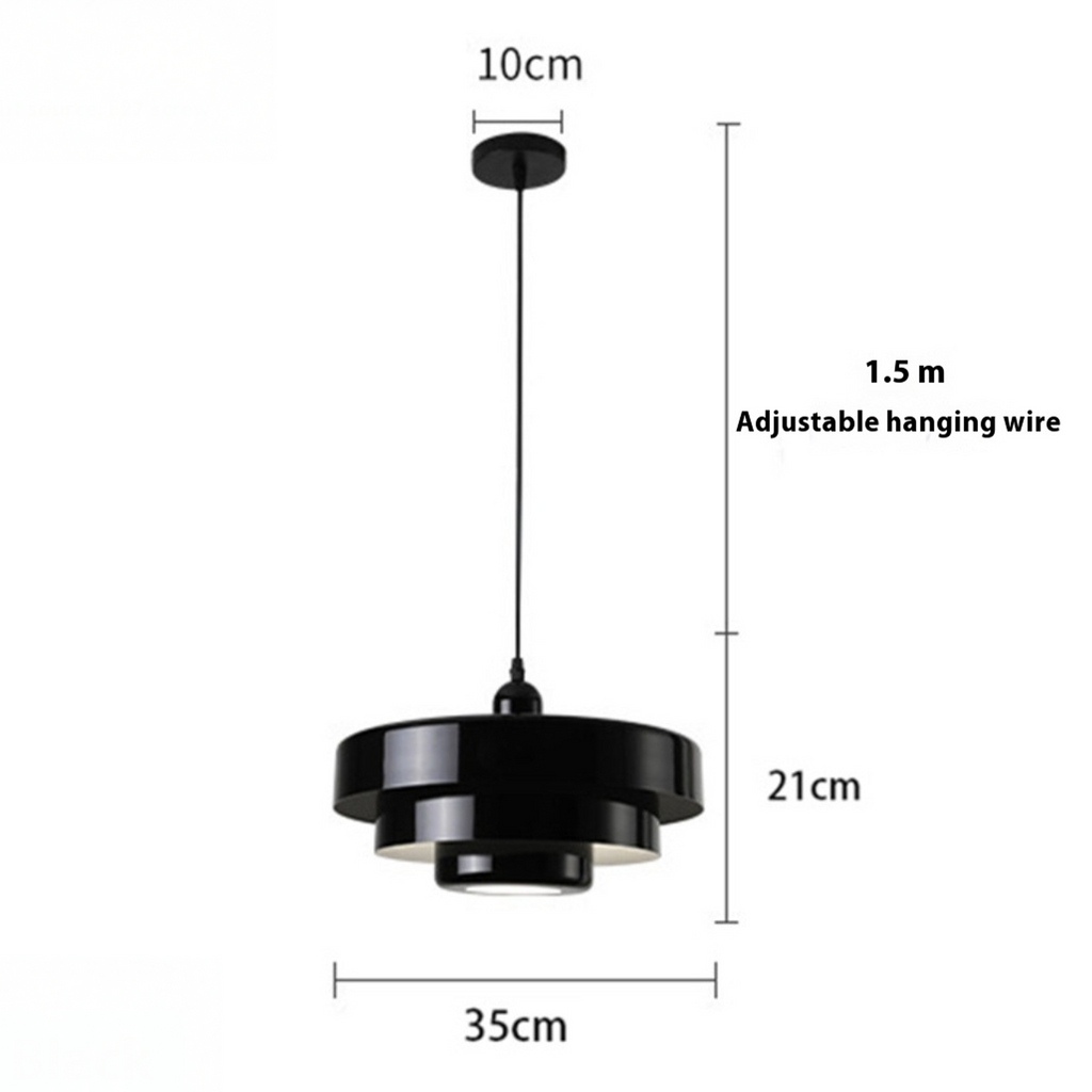 Nordic Tiered Retro Pendant Light