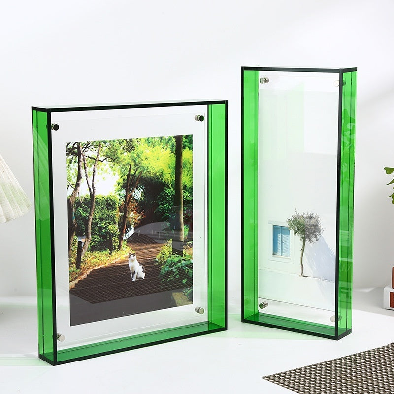 Colour Edge Acrylic Photo Frame